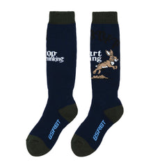 Overthinking Snowboard Socks Navy