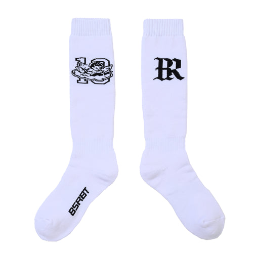 Br 10 Snowboard Socks White