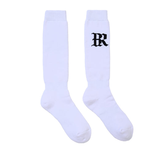 Br 10 Snowboard Socks White