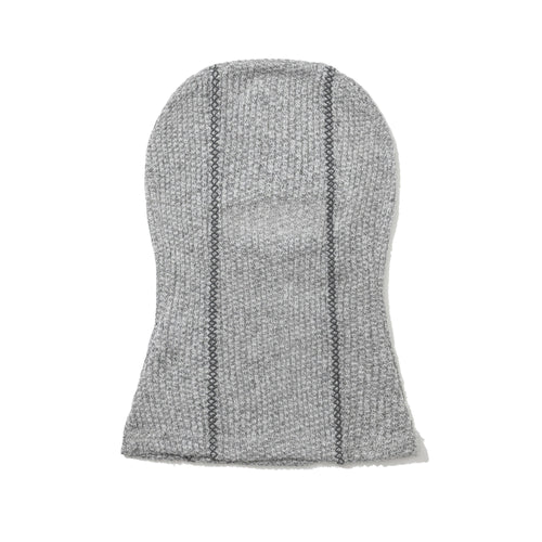 Essential Stitch Knit Balaclava Gray