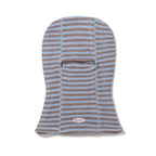 Essential Stitch Narrow Stripe Knit Balaclava Pastel Blue