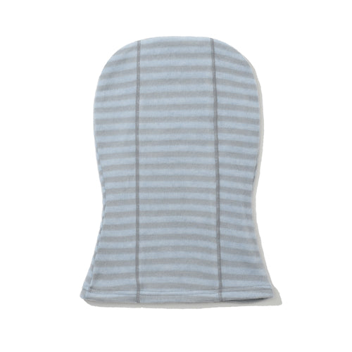 Essential Stitch Narrow Stripe Knit Balaclava Pastel Green