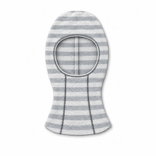 Essential Stitch Narrow Stripe Knit Balaclava Pastel Green
