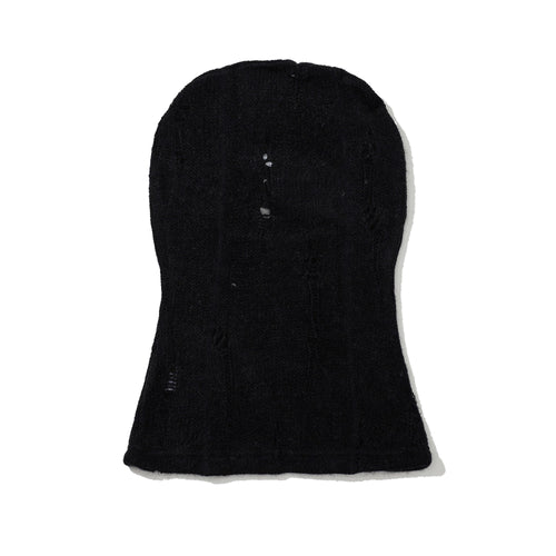 Essential Stitch Vintage Knit Balaclava Black