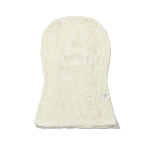 Essential Stitch Vintage Knit Balaclava Ivory