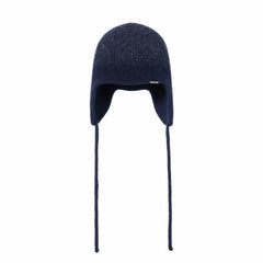 Bsrbt Blurry Haze Ear Flap Beanie Navy
