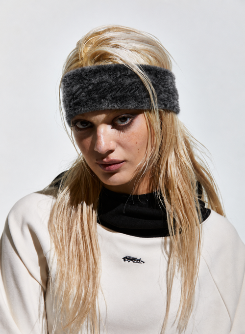 Bsr Script Logo Headband Black