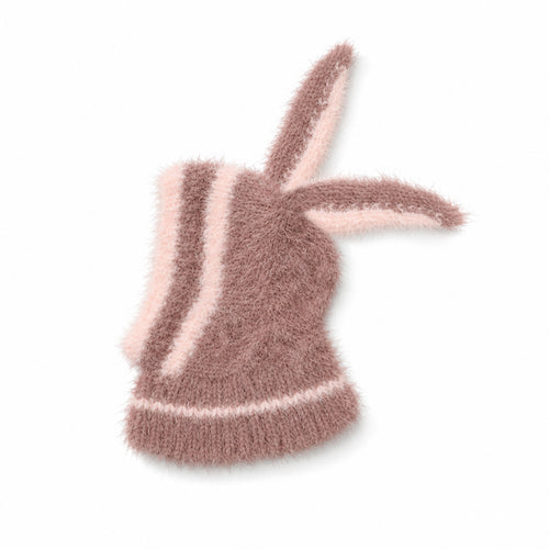 Bunny Ear Hoodwarmer Pink Deep