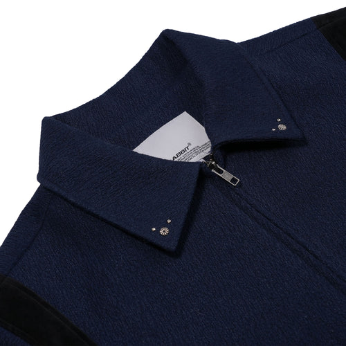 DSXBS Minimal Rivet Collar Jacket Navy