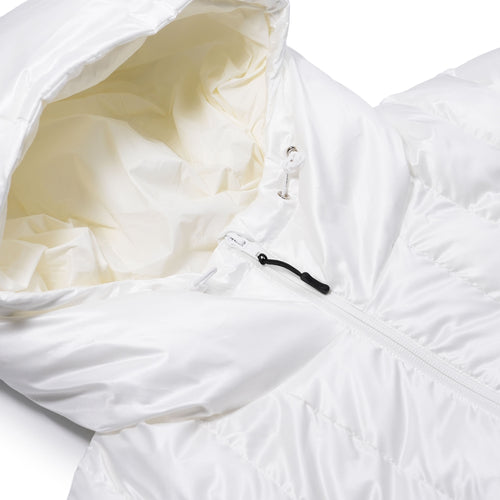 Contour Harness Hood Puffer Jacket White