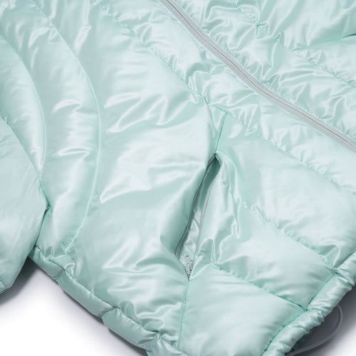Contour Harness Hood Puffer Jacket Mint