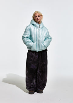Contour Harness Hood Puffer Jacket Mint