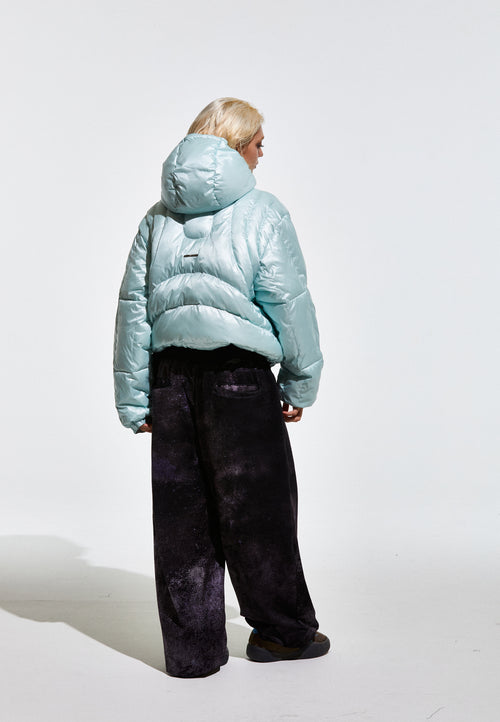 Contour Harness Hood Puffer Jacket Mint