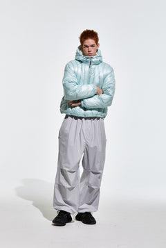 Contour Harness Hood Puffer Jacket Mint