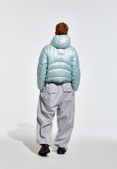 Contour Harness Hood Puffer Jacket Mint