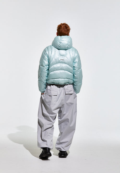 Contour Harness Hood Puffer Jacket Mint