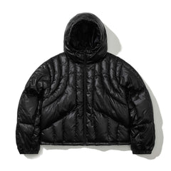 Contour Harness Hood Puffer Jacket Black