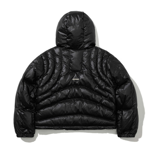 Contour Harness Hood Puffer Jacket Black