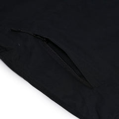 Bsr Seoul Back Applique Hood Jacket Black