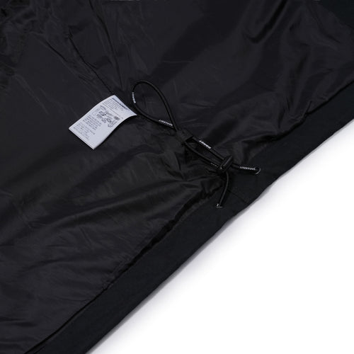 Bsr Seoul Back Applique Hood Jacket Black