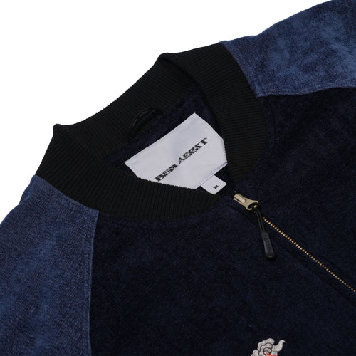 Oriental Dragon Rabbit Suka Jacket Dark Navy
