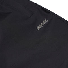 Allover Flame Print Super Wide Pants Black