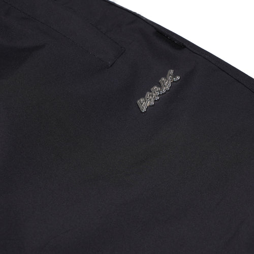 Allover Flame Print Super Wide Pants Black