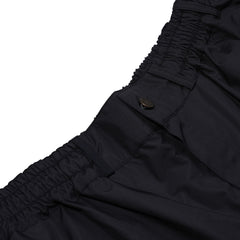 Allover Flame Print Super Wide Pants Black