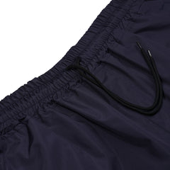 Asymmetric Colorblock Super Wide Jogger Pants Dark Navy