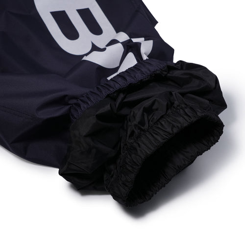 Asymmetric Colorblock Super Wide Jogger Pants Dark Navy