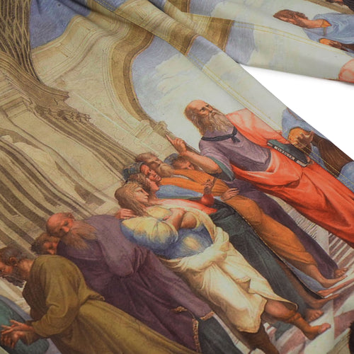 Masterpiece Super Wide Jogger Pants The School Of Athens