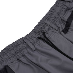 Bsr Offset Panel Super Wide Pants Deep Gray
