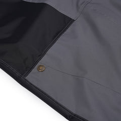 Bsr Offset Panel Super Wide Pants Deep Gray