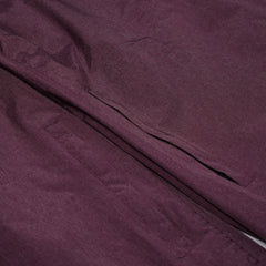 Dot Logo Printed Super Wide Ventilation Pants Melange Burgundy