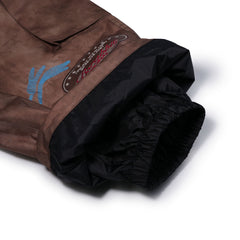 Bsr Badgework Utility Super Wide Ventilation Pants Cocoa