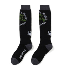Unicorn Rabbit Socks Black