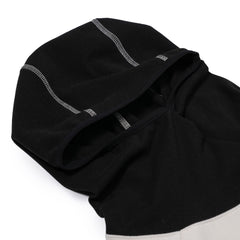 Snap Balaclava Hoodie Long Sleeve Cream