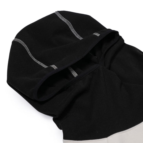 Snap Balaclava Hoodie Long Sleeve Cream