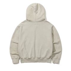 Brighter Future Zip-Up Hoodie Light Grey