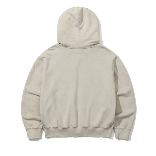 Brighter Future Zip-Up Hoodie Light Grey