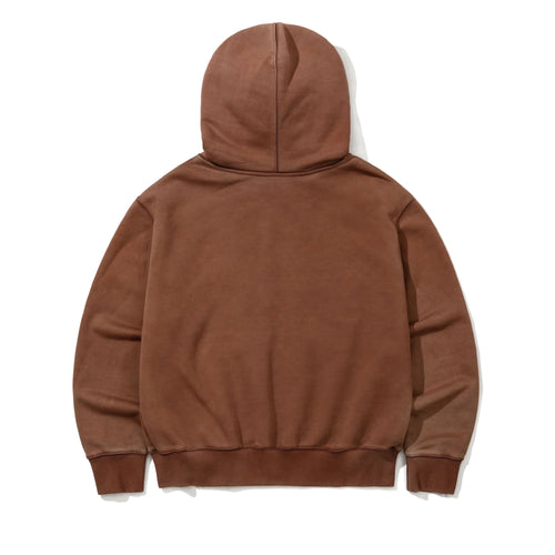 Brighter Future Zip-Up Hoodie Brown