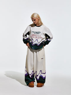 Freedom Culture Pants White / Green