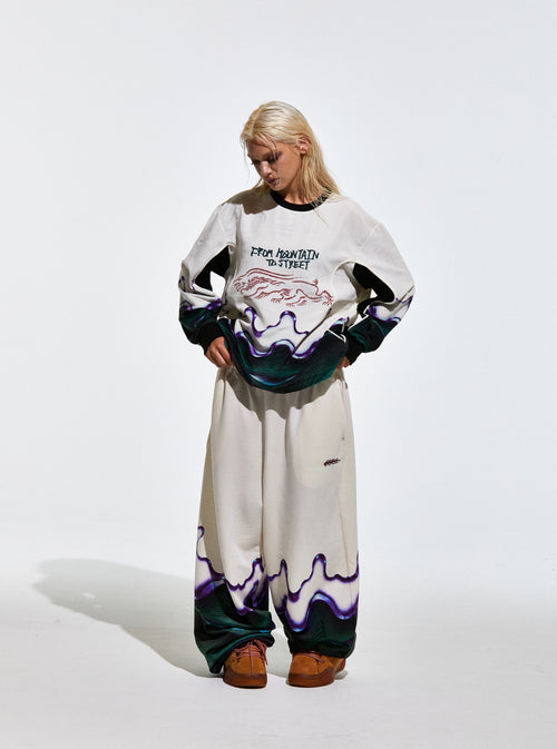 Freedom Culture Pants White / Green