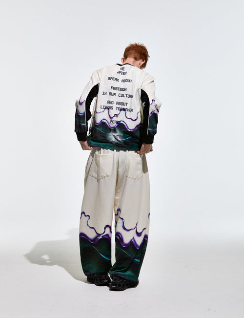 Freedom Culture Pants White / Green