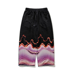 Freedom Culture Pants Black / Lavender