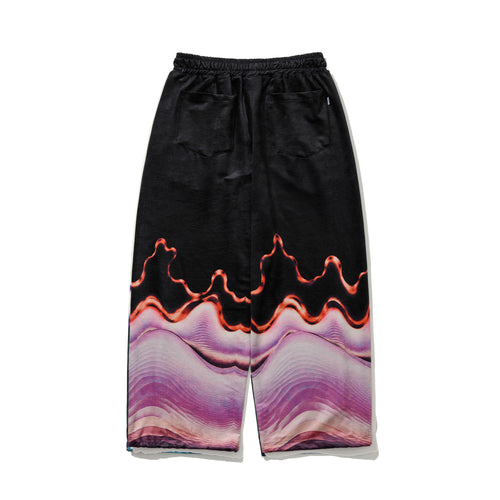 Freedom Culture Pants Black / Lavender