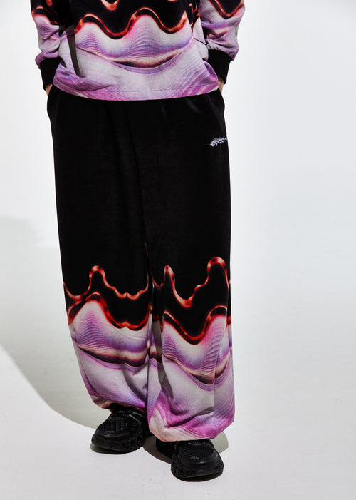 Freedom Culture Pants Black / Lavender