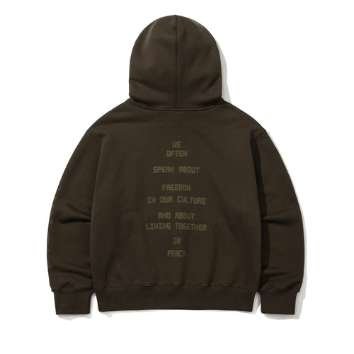 Freedom Culture Hoodie Khaki