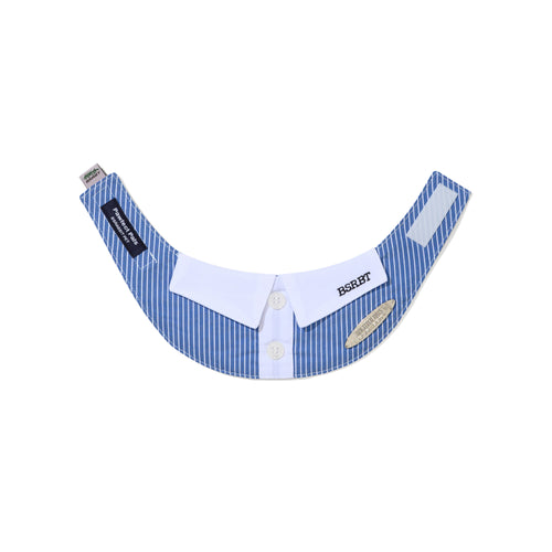 Pet Neck Collar Stripe Blue