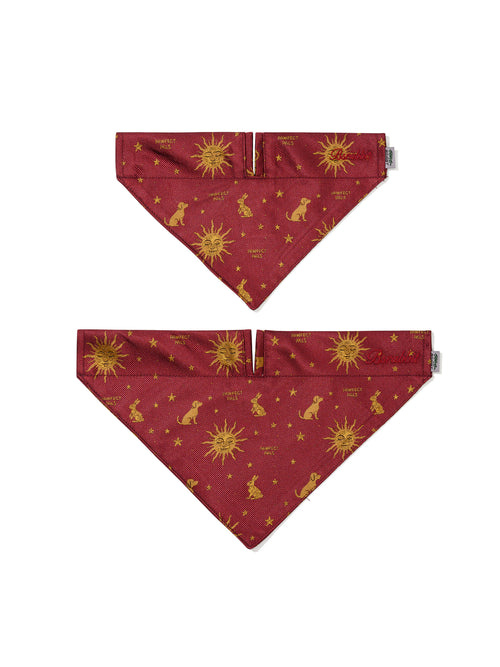 Pet Neck Scarf Burgundy